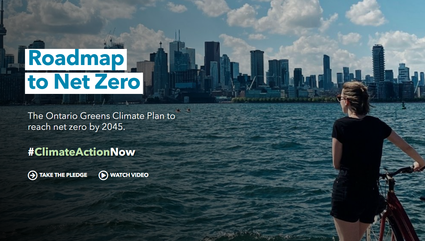 Green Party of Ontario - Road map to Net Zero