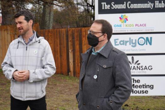 Green Party leader makes campaign-style stop in Parry Sound, Elmvale