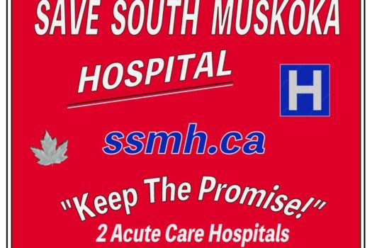 Matt Richter has been invited to speak at the Save South Muskoka Hospital Rally