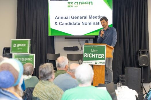 Richter officially nominated as Ontario Green candidate for Parry Sound-Muskoka